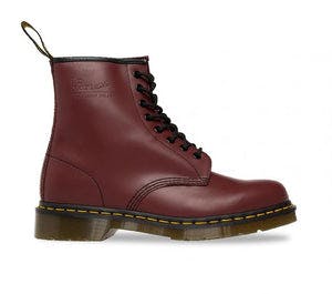 Image of DR MARTENS | 1460Z DMC 8-EYE BOOT | CHERRY SMOOTH
